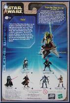 Yoda from Star Wars - Clone Wars (Animated) - Army of the Republic manufactured by Hasbro [Back]