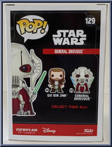 General Grievous from Star Wars - Clone Wars - Pop! Vinyl Figures manufactured by Funko [Back]
