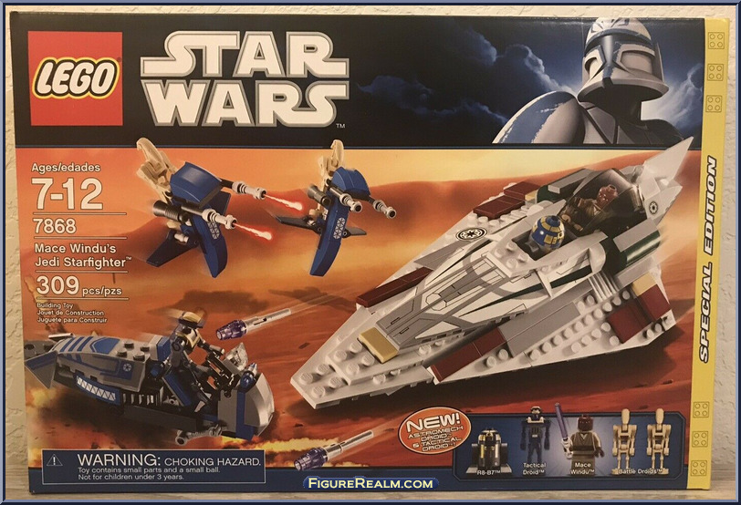 LEGO Star Wars The Clone Wars Mace Windu's Jedi Starfighter