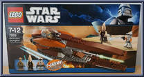 Geonosian Starfighter from Star Wars - Clone Wars - Basic Series manufactured by Lego [Front]