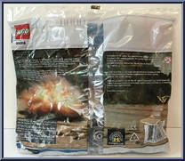 Mini Clone Turbo Tank from Star Wars - Clone Wars - Basic Series manufactured by Lego [Back]