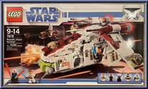 Republic Attack Gunship from Star Wars - Clone Wars - Basic Series manufactured by Lego [Front]