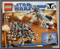 Republic Dropship with AT-OT Walker from Star Wars - Clone Wars - Basic Series manufactured by Lego [Front]