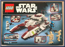 Republic Fighter Tank from Star Wars - Clone Wars - Basic Series manufactured by Lego [Back]