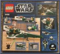 Saesee Tiin's Jedi Starfighter from Star Wars - Clone Wars - Basic Series manufactured by Lego [Back]