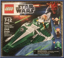 Saesee Tiin's Jedi Starfighter from Star Wars - Clone Wars - Basic Series manufactured by Lego [Front]
