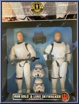 Han Solo & Luke Skywalker (Stormtrooper Gear) from Star Wars - Collector Series - Collector Series - 2-Packs manufactured by Kenner [Front]