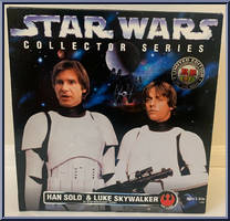 Han Solo & Luke Skywalker (Stormtrooper Gear) from Star Wars - Collector Series - Collector Series - 2-Packs manufactured by Kenner [Front]