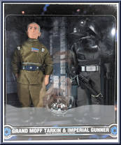 Grand Moff Tarkin & Imperial Gunner from Star Wars - Collector Series - Collector Series - 2-Packs manufactured by Kenner [Front]