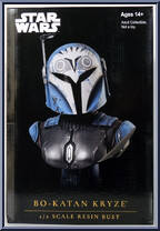 Bo Katan Kryze (Mandalorian) from Star Wars - Legends in 3D manufactured by Diamond Select [Front]