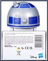 R2-D2 from Star Wars - Droidables & Friends - Basic Series manufactured by Hasbro [Back]