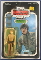 Luke Skywalker (Bespin Fatigues) from Star Wars - Empire Strikes Back - Basic Series manufactured by Kenner [Front]