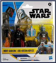 Moff Gideon / Bo-Katan Kryze from Star Wars - Epic Hero Series - 2-Packs manufactured by Hasbro [Front]