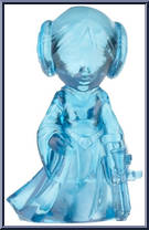 Princess Leia Hologram from Star Wars - Fighter Pods - Blind - Series 3 manufactured by Hasbro [Loose]
