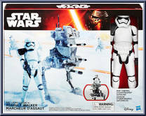 Assault Walker (with Riot Control Stormtrooper) from Star Wars - Force Awakens - 12" Scale - Vehicles manufactured by Hasbro [Front]