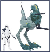 Assault Walker (with Stormtrooper Sergeant) from Star Wars - Force Awakens - Vehicles manufactured by Hasbro [Loose]