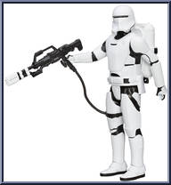 First Order Flametrooper from Star Wars - Force Awakens - 12" Scale manufactured by Hasbro [Loose]