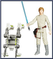 Luke Skywalker from Star Wars - Force Awakens - Basic Series manufactured by Hasbro [Loose]