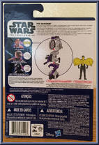 Poe Dameron from Star Wars - Force Awakens - Basic Series manufactured by Hasbro [Back]