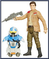 Poe Dameron from Star Wars - Force Awakens - Armor Up manufactured by Hasbro [Loose]