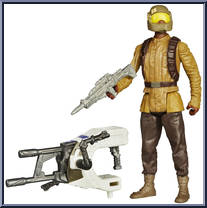 Resistance Trooper from Star Wars - Force Awakens - Basic Series manufactured by Hasbro [Loose]