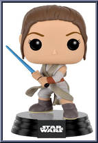 Rey (with Lightsaber) Action Figure