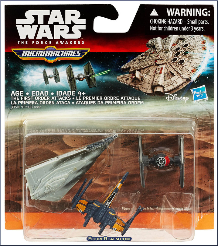 First Order Attacks - Star Wars - Force Awakens - Micro Machines