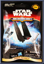 Rey's Speeder (Gold) from Star Wars - Force Awakens - Micro Machines - Blind Bags - Wave 4 manufactured by Hasbro [Front]