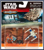 Desert Invasion from Star Wars - Force Awakens - Micro Machines - Vehicles manufactured by Hasbro [Front]