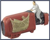 Rey's Speeder from Star Wars - Force Awakens - Micro Machines - Blind Bags - Wave 1 manufactured by Hasbro [Loose]