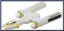 Y-Wing from Star Wars - Force Awakens - Micro Machines - Blind Bags - Wave 1 manufactured by Hasbro [Loose]
