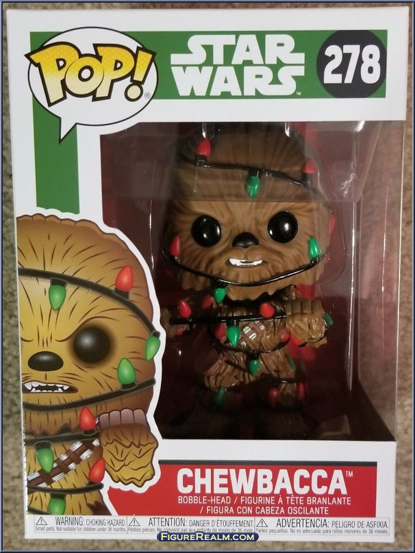 funko pop christmas chewbacca