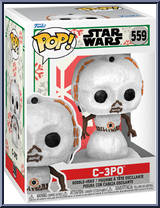 C-3PO (Snowman) from Star Wars - Pop! Vinyl Figures manufactured by Funko [Front]