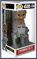 Chewbacca with AT-ST from Star Wars - Pop! Vinyl Figures manufactured by Funko [Front]