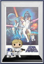 Luke Skywalker with R2-D2 from Star Wars - Pop! Movie Posters manufactured by Funko [Loose]