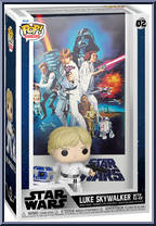 Luke Skywalker with R2-D2 from Star Wars - Pop! Movie Posters manufactured by Funko [Front]