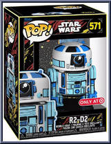 R2-D2 (Retro) from Star Wars - Pop! Vinyl Figures manufactured by Funko [Front]