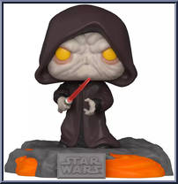 Red Saber Series Volume 1: Darth Sidious (Glows in the Dark) from Star Wars - Pop! Vinyl Figures manufactured by Funko [Loose]