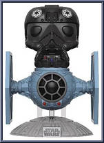 TIE Fighter Pilot with Tie Fighter from Star Wars - Pop! Vinyl Figures manufactured by Funko [Loose]