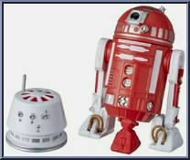Astromech Droid (Red) from Star Wars - Galaxy's Edge Trading Post - Basic Series manufactured by Hasbro [Loose]