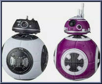 BB Units (White / Purple) from Star Wars - Galaxy's Edge Trading Post - Basic Series manufactured by Hasbro [Loose]