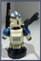 Clone Trooper (501st) (Blue) from Star Wars - Mini-Busts manufactured by Gentle Giant [Loose]