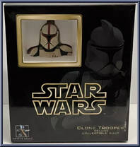 Clone Trooper Captain (Red) (Deluxe) from Star Wars - Mini-Busts manufactured by Gentle Giant [Front]