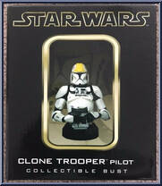 Clone Trooper Pilot from Star Wars - Mini-Busts manufactured by Gentle Giant [Front]