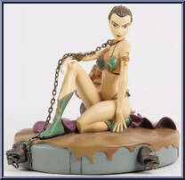 Princess Leia Organa as Jabba''s Slave (Animated) from Star Wars - Maquettes manufactured by Gentle Giant [Loose]