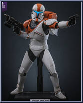 Clone Commander Wolffe from Star Wars - Clone Wars manufactured by Hot Toys [Loose]