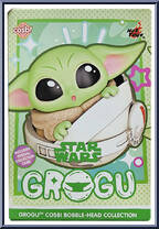 Grogu (Jar) from Star Wars - Cosbi - Grogu Cutest in the Galaxy manufactured by Hot Toys [Front]