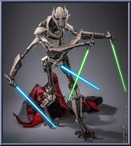 General Grievous from Star Wars - Revenge of the Sith manufactured by Hot Toys [Loose]