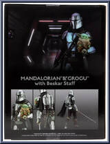 Mandalorian & Grogu (Beskar Spear) from Star Wars - Model Kits manufactured by Kotobukiya [Back]