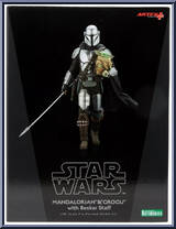 Mandalorian & Grogu (Beskar Spear) from Star Wars - Model Kits manufactured by Kotobukiya [Front]